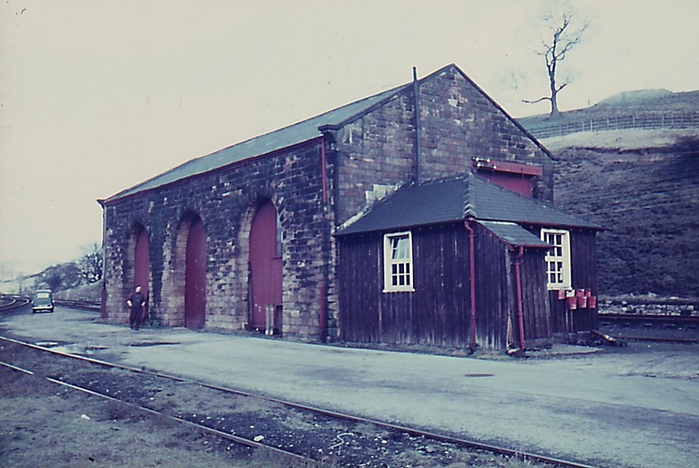 Goods shed from south