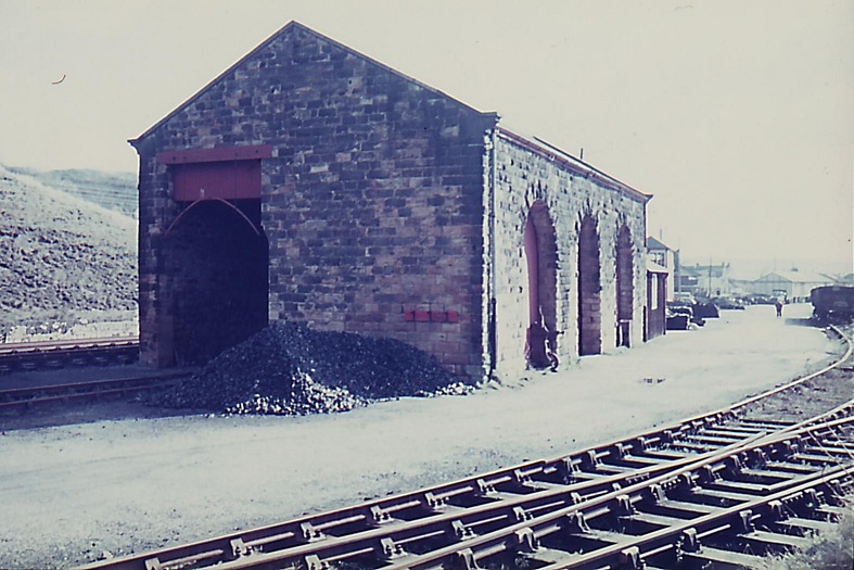 Goods shed from north